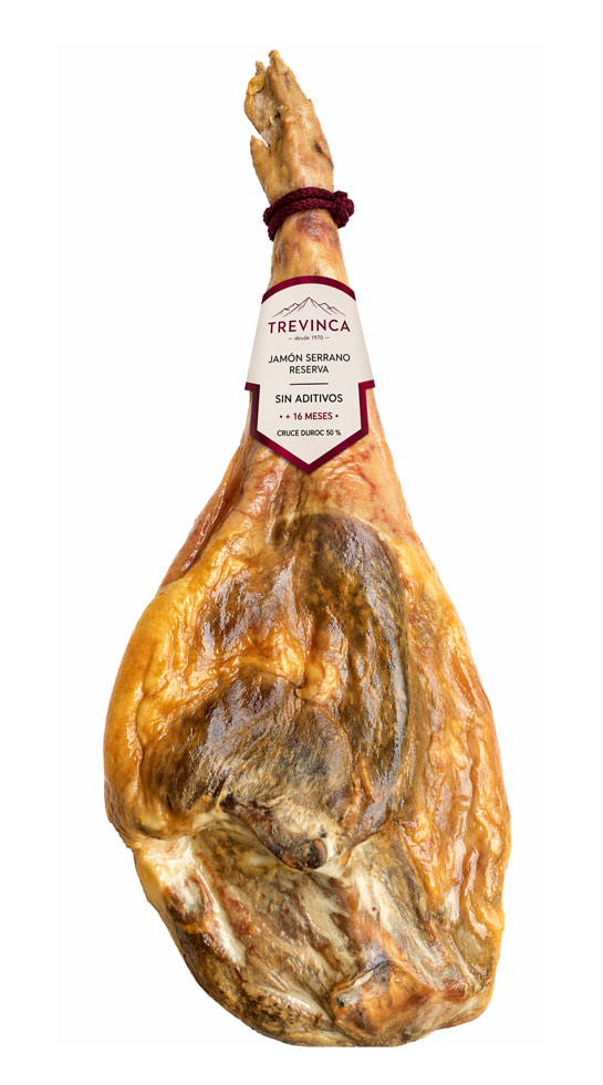 Jamón Serrano Reserva Duroc Con Pata + 16 Meses Sin Aditivos